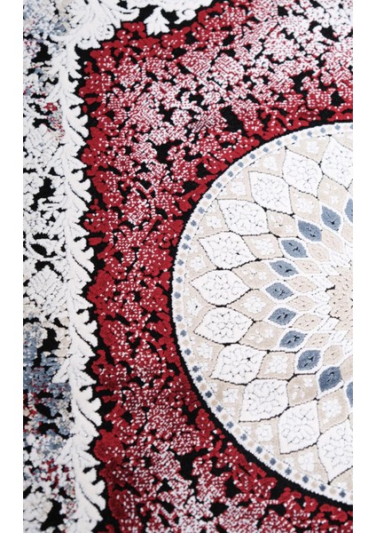 Akasya Seccade / 590 - 80x120 - Ultra Lux, Akrilik Ve Doğal Iplikler'den Sık Dokuma Seccade