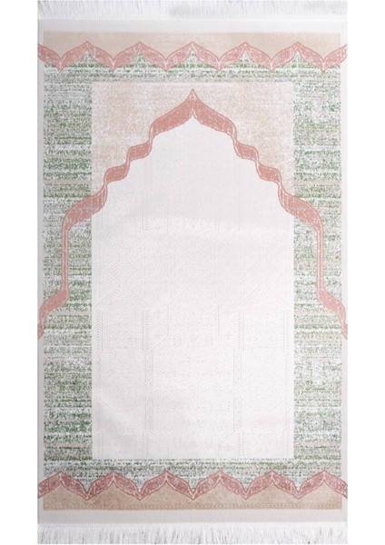 Ela Seccade / 386 - 70x110 - Lux; Akrilik Ve Doğal İplikler'den Dokuma Seccade