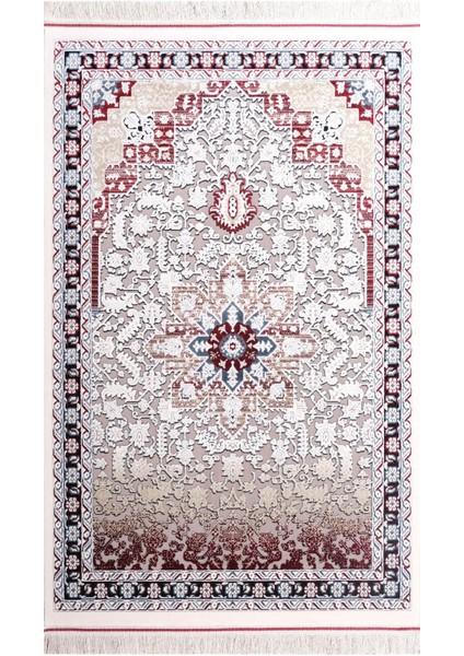 Akasya Seccade / 597 - 80x120 - Ultra Lux, Akrilik Ve Doğal Iplikler'den Sık Dokuma Seccade