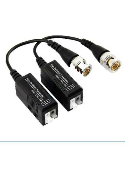 Pasif Hd Alıcı-Verici Tek Kanallı Video Balun