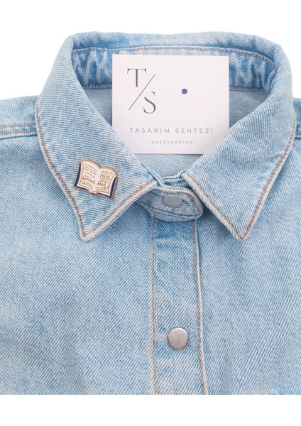 Rozet Metal Broş Yaka Okul Çantası Kıyafet Şapka Aksesuar Kitap Defter Okul Ders Calisma Rosette fiyatları