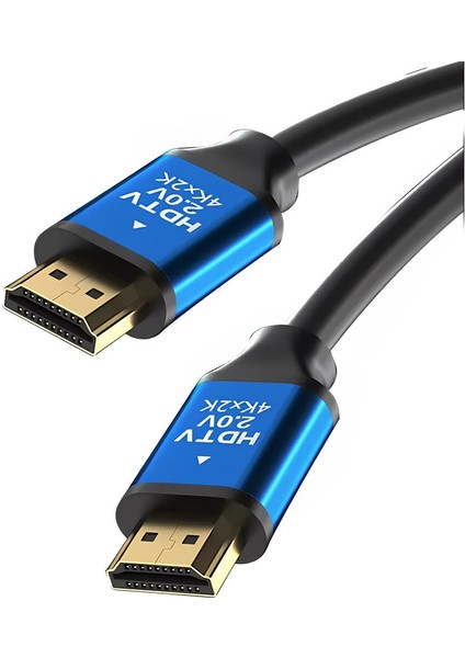 C-592 Yüksek Hız Hdmi Hdtv 4K Hdr 2.0V Görüntü Aktarma Kablosu 3 Metre