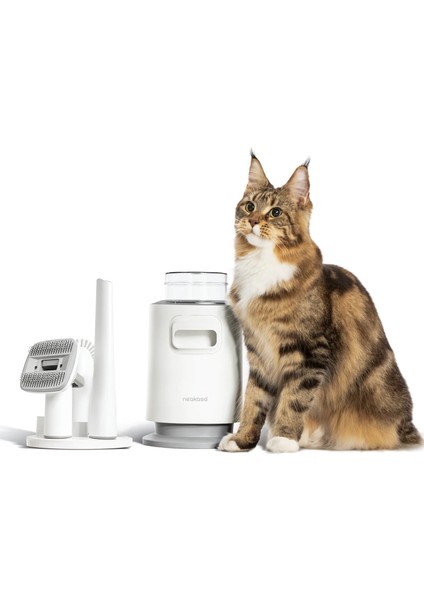 P0 Pro Vakumlu Kedi Köpek Tıraş ve Tarama Seti
