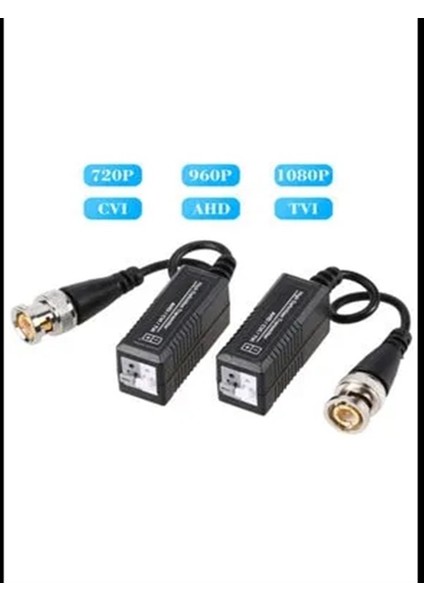 Pasif Hd Alıcı-Verici Tek Kanallı Video Balun