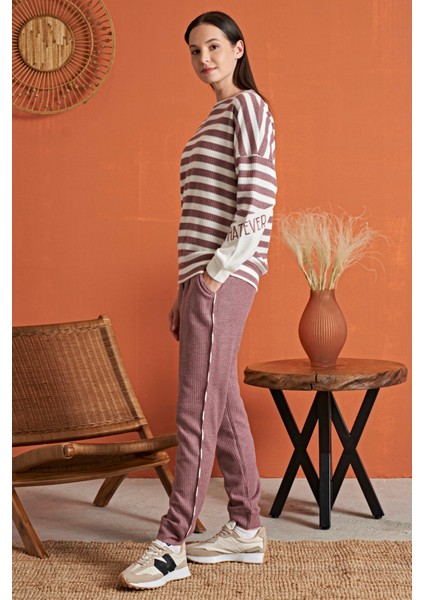 8134 Kadın Kışlık Pijama Takımı