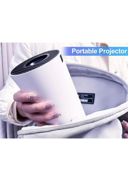 Projeksiyon 1080P Taşınabilir Projeksiyon Cihazı Hd 4K Projeksiyon Cihazı Android Tv 4K Projeksiyon 1080 P