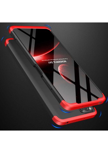 - Xiaomi Redmi Note 11 Global - Kılıf 3 Parçalı Parmak Izi Yapmayan Sert Ays Kapak
