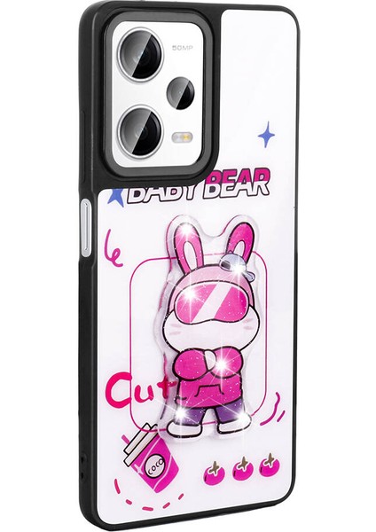 - Xiaomi Redmi Note 12 Pro 5G - Kılıf Parlayan Kabartmalı İkonik Figürlü Amas Silikon Kapak - Mor - T31196 indirimleri