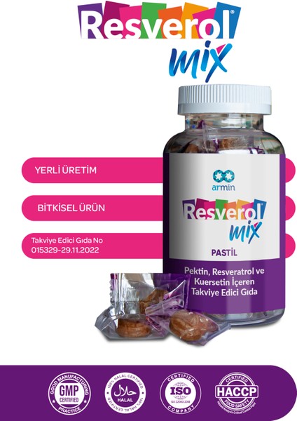 Resverol Mix 15 Pastil