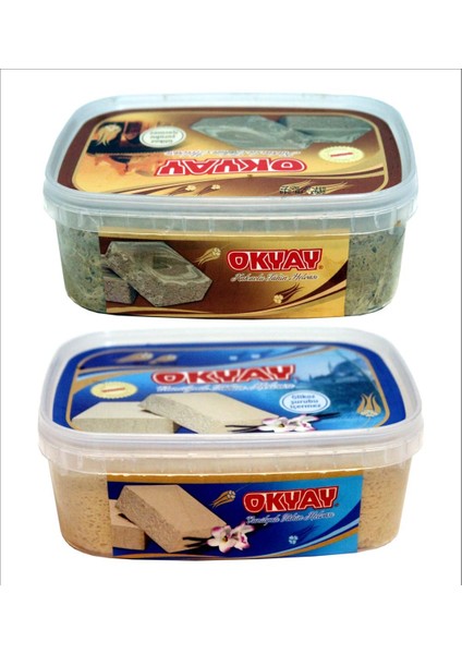 Avantaj Paketi 2'li Lezzet Bir Arada! 740 gr Pls. Helva x2 Kakaolu, Vanilyalı