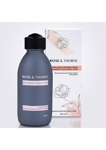 Rose Thorne Canlandırıcı Tonik Makyaj Temizleme Gül Suyu Tonic 150 ml