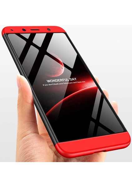 - Xiaomi Redmi 7A - Kılıf Parmak izi Yapmayan 3 Parça Ays Kapak - Siyah - T11031 indirimleri