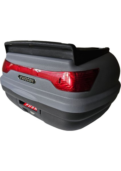 Wg41 Basıc 41 Litre Motorsiklet Arka Çantası Nardo Gri Renk