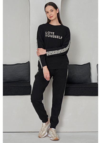 8128 Kadın Kışlık Pijama Takımı