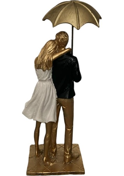 Dekoratif Şemsiyeli Sevgili Biblo fiyatları