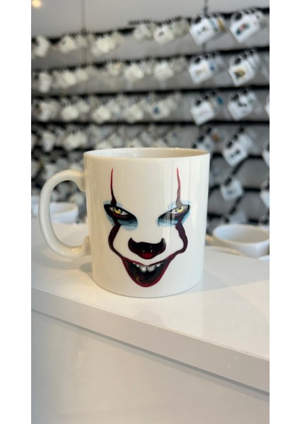 Joker Gülüşü Baskılı Kupa Bardak,