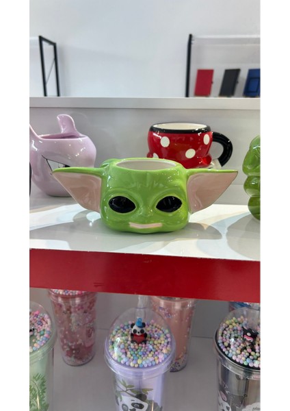 Yodo Fiğürlü 3D Kupa Mug Bardak ,