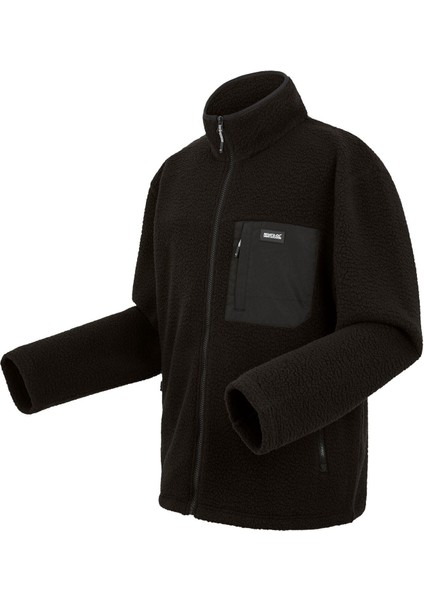 Frankie Borg Fleece Erkek Polar-Siyah modelleri