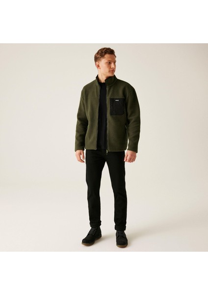 Frankie Borg Fleece Erkek Polar-Haki fırsatları