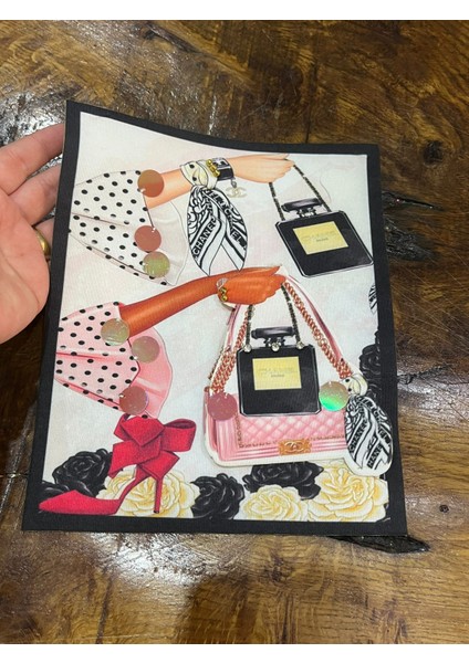 3 Boyutlu Boncuklu Payetli Tasarım Arma Dikiş Aplike 23 x 20 cm fiyatları