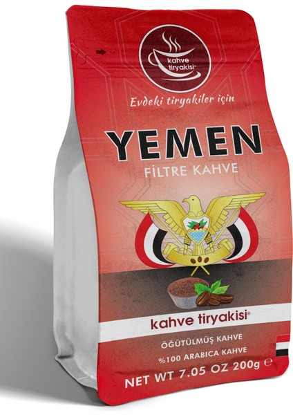 Yemen Filtre Kahve 200 gr