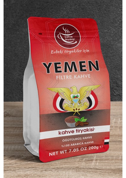 Yemen Filtre Kahve 200 gr