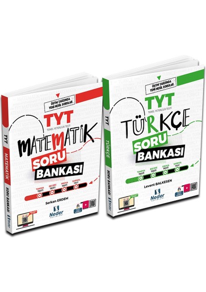 Tyt Türkçe ve Matematik Ikili Soru Bankası Seti