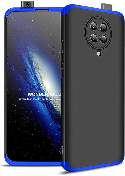 - Xiaomi Poco F2 Pro - Kılıf Parmak izi Yapmayan 3 Parça Ays Kapak - Kırmızı - T16362 fiyatları