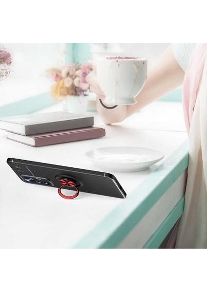 - Xiaomi Mi 12 Lite - Kılıf Yüzüklü Karbon Ravel Silikon Kapak - Mavi - T24775 modelleri