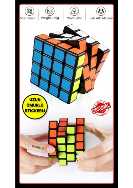 4 x 4 Kübirik Zeka Küpü Akıl Küpü Rübik Küp