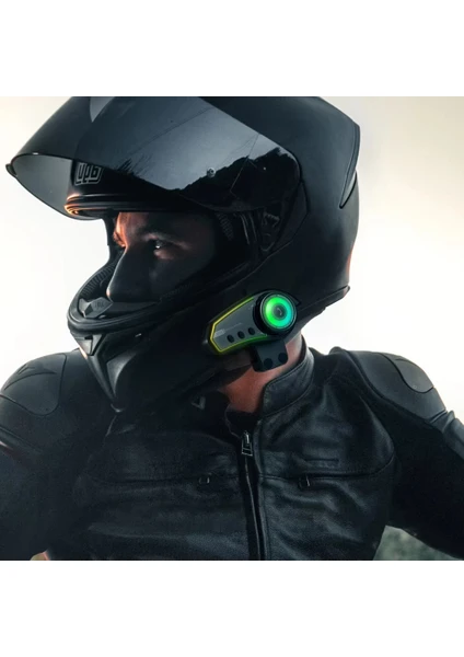 Bilişim Burada Bt35 Kask Kulaklık Bluetooth 5.0 Motosiklet Interkom Su Geçirmez Kablosuz Kulaklık