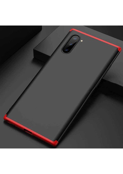 - Galaxy Note 10 - Kılıf 3 Parçalı Parmak Izi Yapmayan Sert Ays Kapak