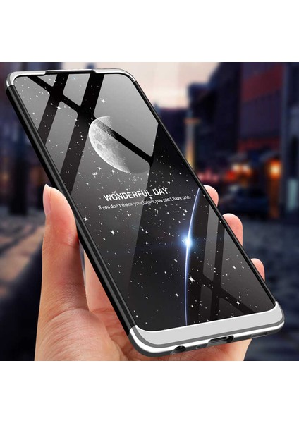 - Samsung Galaxy M32 - Kılıf Parmak izi Yapmayan 3 Parça Ays Kapak - Mavi - T21876 modelleri