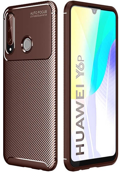 - Huawei Y6P - Kılıf Auto Focus Karbon Negro Silikon Kapak - Lacivert - T13859 fiyatları