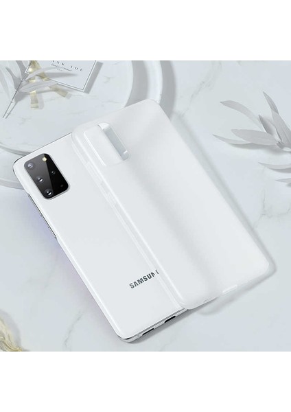 - Samsung Galaxy S20 Plus - Kılıf 1.Kalite Mat Ultra İnce PP Kapak - Beyaz - T12027 modelleri