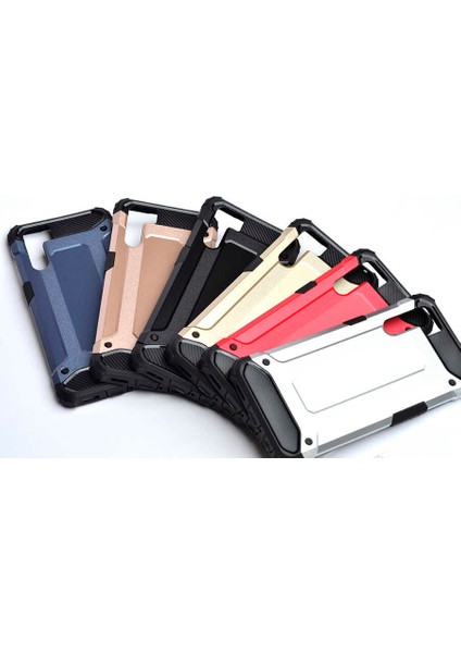 - Oppo A91 - Kılıf Çift Katman Zırh Tank Crash Military Kapak - Mavi - T15091 modelleri