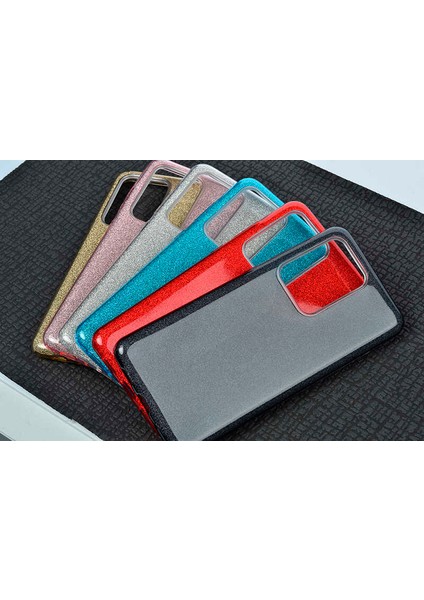 - Samsung Galaxy S20 Ultra - Kılıf Simli Koruyucu Shining Silikon - Kırmızı - T12951 modelleri