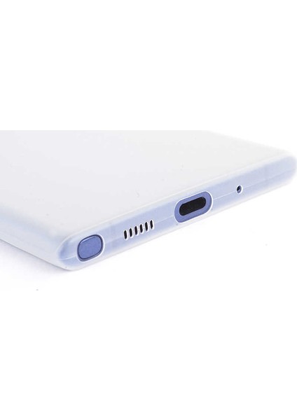 - Samsung Galaxy Note 10 - Kılıf 1.Kalite Mat Ultra İnce PP Kapak - Beyaz