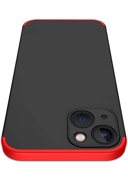 - iPhone 13 Mini - Kılıf 3 Parçalı Parmak Izi Yapmayan Sert Ays Kapak modelleri