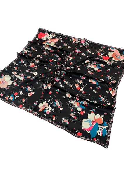 Ipek Eşarp - 8863713-941 Siyah Twill