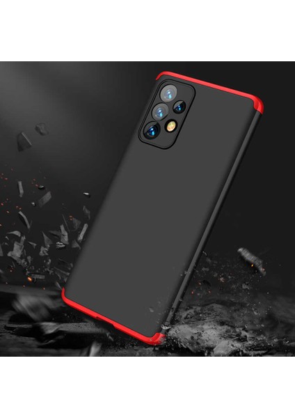 - Samsung Galaxy A73 - Kılıf Parmak izi Yapmayan 3 Parça Ays Kapak - Siyah - T21254 fırsatları