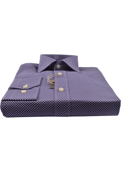 202017-2 Ramsey Silim Fit Gömlek/bordo/40 fiyatları