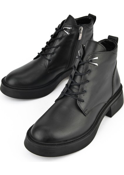 Kadın Deri Bot 143359Z326 Siyah indirimleri