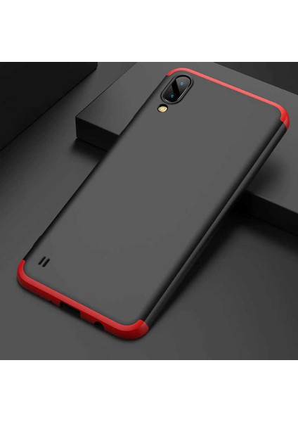 - Samsung Galaxy M10 - Kılıf Parmak izi Yapmayan 3 Parça Ays Kapak - Gold - T8072 fiyatları