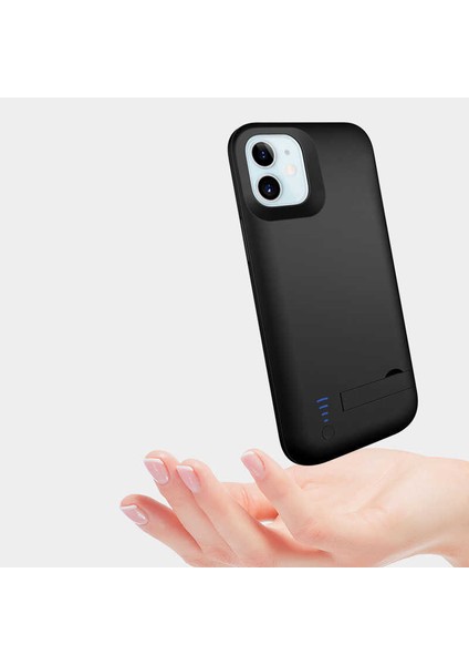 - Apple iPhone 12 - Şarjlı Kılıf Standlı Led Göstergeli Powerbank Kılıf - T18575 modelleri