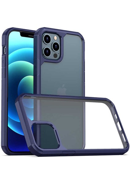 - iPhone 11 Pro Max - Kılıf Kalınlaştırılmış Kenar Tasarımlı Sert Roll Kapak