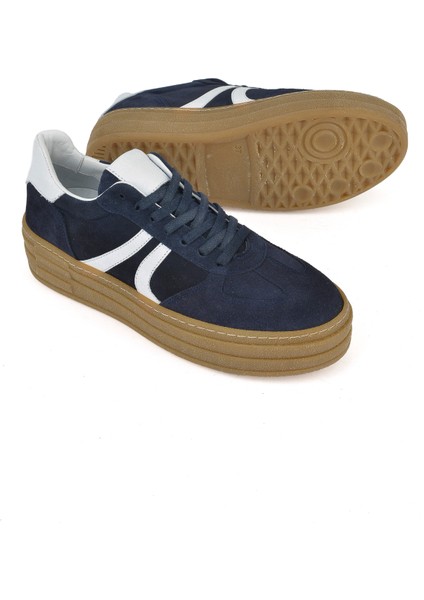 Kadın Deri Sneaker 1431000Z6640 Lacivert fırsatları