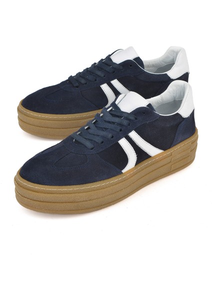 Kadın Deri Sneaker 1431000Z6640 Lacivert indirimleri