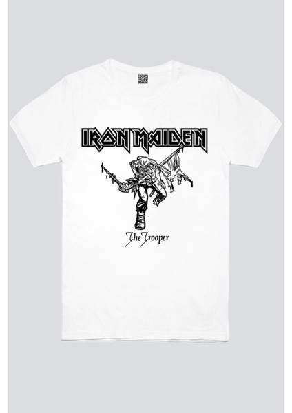 Iron Maiden Beyaz Kadın Tişört fiyatları