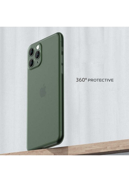 - Iphone 11 Pro Max - Kılıf 1.kalite Mat Ultra Ince Pp Silikon